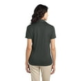 thumbnail image 2 of Port Authority Ladies Silk Touch Performance Polo. L540 , L540 , Steel Grey , X-Large, 2 of 2