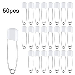 Luxtrada 30PCS Safety Pins Large Heavy Duty Safety Pin 3 Inch Stainless  Steel Wire Safety Pin Extra Strong & Sturdy Bulk Pins for Blankets, Skirts