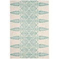 thumbnail image 3 of SAFAVIEH Evoke Maximillian Southwestern Area Rug, Ivory/Teal, 5'1" x 7'6", 3 of 10