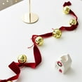 thumbnail image 5 of Christmas Metal Bell Ribbon Christmas Decorations Garland Jingle Bell Hanging Bell Garland Craft Bells for Christmas Trees, 5 of 7
