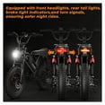 thumbnail image 3 of Eilleo M7 48V 750W UL2849 20" Mountain Bike for Adults Teens Off-road Adventure, 3 of 8