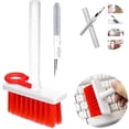 thumbnail image 1 of Bluetooth Earplug Cleaning Brush Pen Computer Keyboard Mobile Phone Receiver Gap Cleaning Brush Set 5-piece Set, 1 of 4
