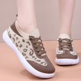 thumbnail image 4 of Willtoo Womens Knit Sneakers Lightweight Breathable Flying Woven Casual Walking Shoes Lace‑Up Soft Sole Comfort for Daily Wear, 4 of 5