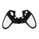 thumbnail image 1 of Reemplazo de la cubierta de la piel del caso de la manija del gamepad suave de goma de silicona colorida para la consola de la manija del agarre del controlador PS4 kenally PJ6465-02, 1 of 2
