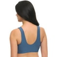 thumbnail image 4 of No Boundaries Wire-Free Bonded Square Neck Bra, Sizes XS to XXXL, 4 of 4