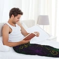 thumbnail image 5 of Naloa Mardi Gras Carnival Pajama Pants Men, PJ Bottoms, Sleep & Lounge Pants-Large, 5 of 6