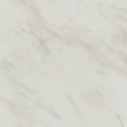 thumbnail image 6 of Sutton Round Dining Table with White Faux Marble Top in Dark Brown, 6 of 8