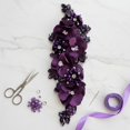 thumbnail image 6 of Jiibva 3D Flower Embroidered Appliques Sew on Patch Floral Embroidery Patches with Beaded Rhinestone for DIY Sewing Crafts Clothing Decor, 6 of 7
