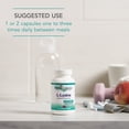 thumbnail image 5 of Nutricology L-Lysine - Immune support, L-Lysine HCI, Free Form Amino Acid, 500mg Supplement, Pure, Organic, Vegetarian Capsules - 100 Count, 5 of 6