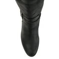 thumbnail image 5 of Brinley Co. Womens Knee-high Buckle Riding Boot, 5 of 9