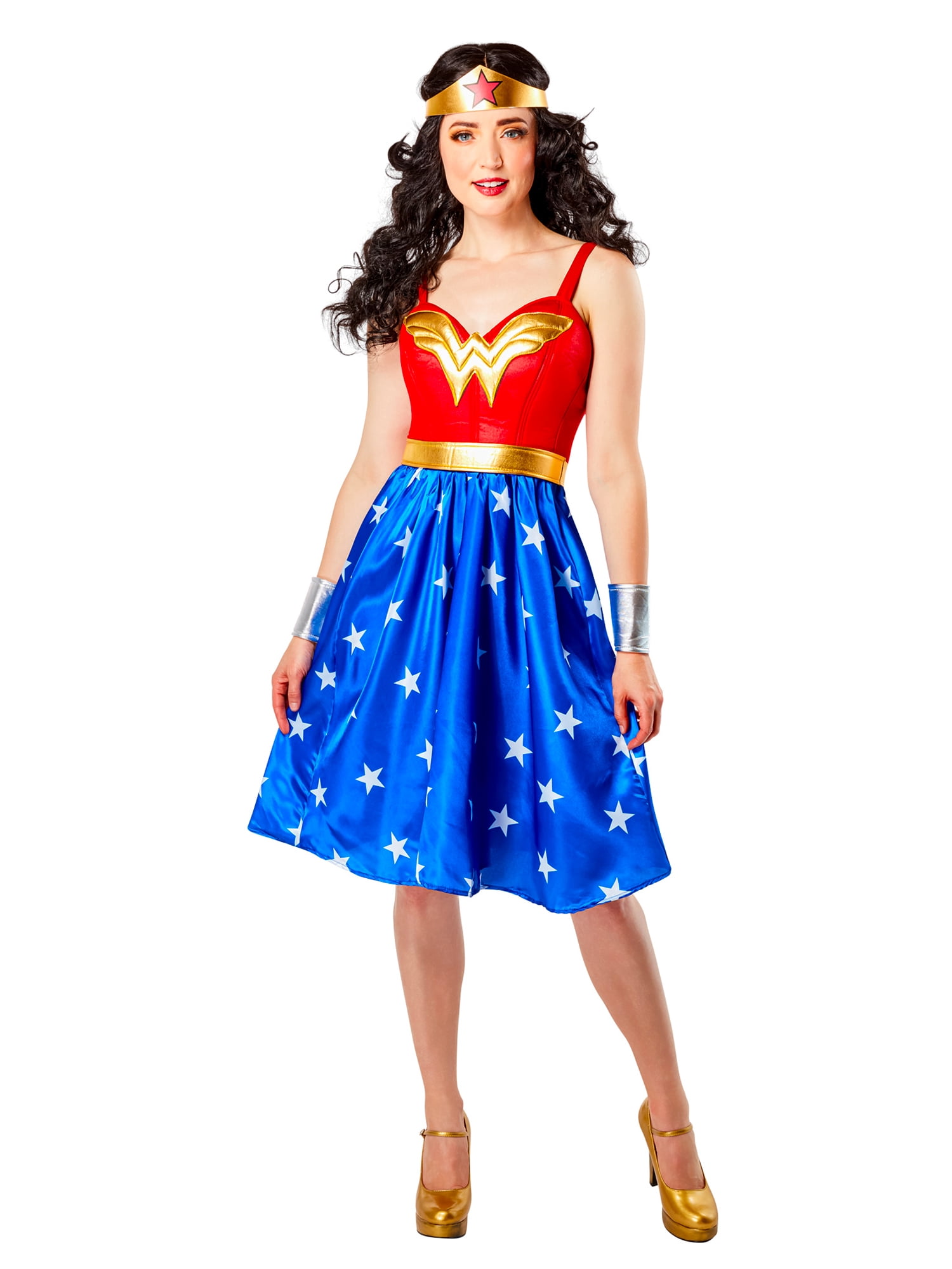 wonder woman party dress Superhero Diana Prince Halloween Costume Outfit Wonder Woman Cosplay Party Dress