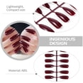 thumbnail image 2 of WHAMVOX 72Pcs Fancy Fake Nails Full Cover for Girls and Abs Material, 2 of 6