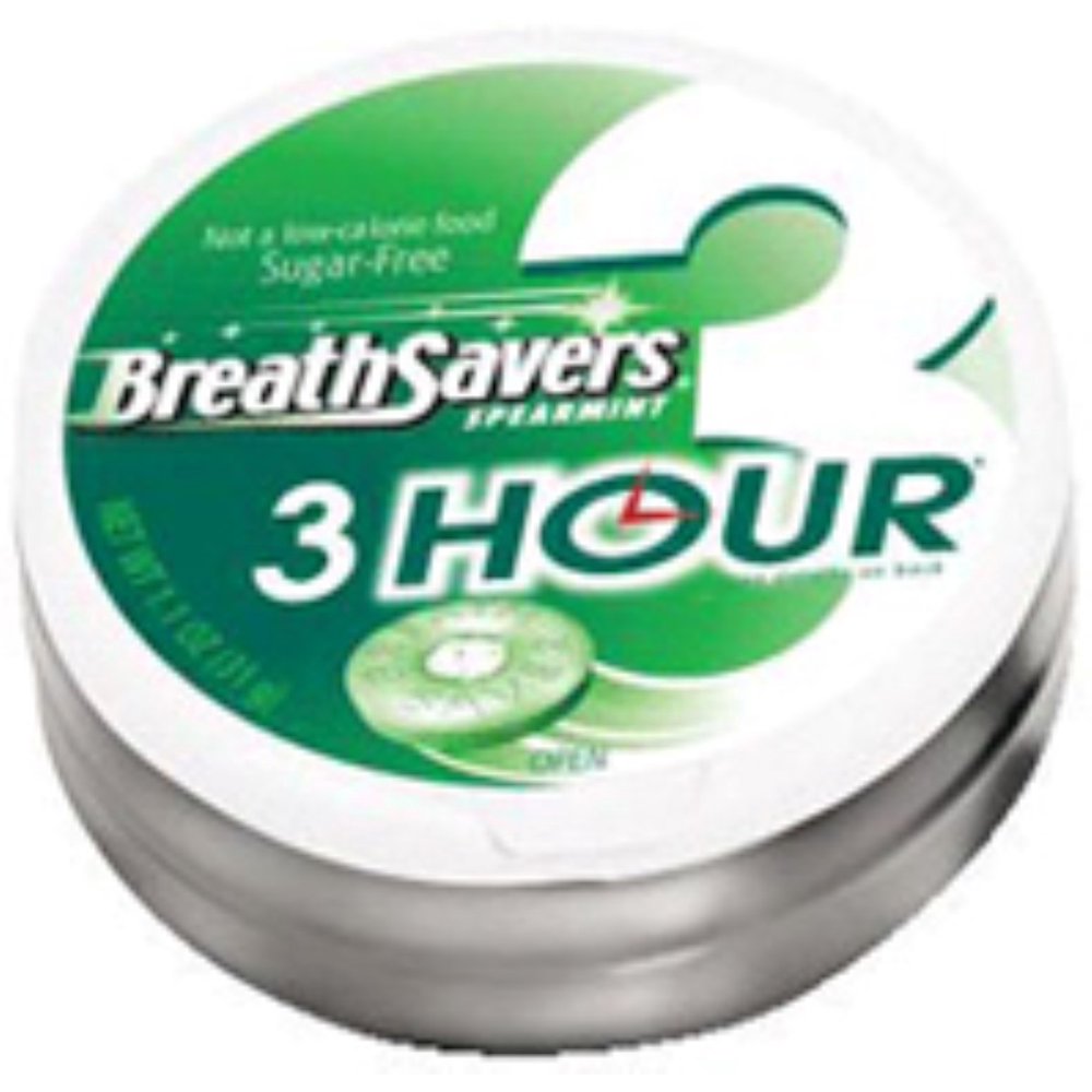 Breath Savers 3Hour Spearmint 8 Pack (1.1 oz per pack)