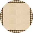 thumbnail image 1 of Ahgly Company Machine Washable Indoor Round Transitional Peru Brown Area Rugs, 3' Round, 1 of 7