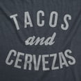 thumbnail image 2 of Womens Tacos and Cervezas Funny T shirts Cool Vintage Graphic Tee Cute Saying Womens Graphic Tees, 2 of 7