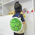 thumbnail image 3 of Anime Super Koopa Turtle Schoolbag Turtle Shell Green Bowser Plush Toys Backpack Kawaii Birthday Gift, 3 of 5