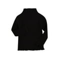thumbnail image 2 of Musuos Kids Tops, Solid Color Stand Collar Long Sleeve Pullover Blouse, 1-6 Years, 2 of 7