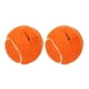 thumbnail image 1 of Uxcell 2 Pcs Pelotas de Tenis Pre-cortadas para Andadores, Accesorios Universales de Pelotas deslizantes para Andadores para Protección de Muebles y Suelos, Naranja, 1 of 6