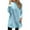 Light Blue, variant on Arlun Fall Winter Fleece Lined Warm Sweatshirts For Women Casual Solid Color Raglan Long Sleeve Crewneck Pullover Tops Soft Comfy Outside Wear Hoodless Outfits Yellow XL