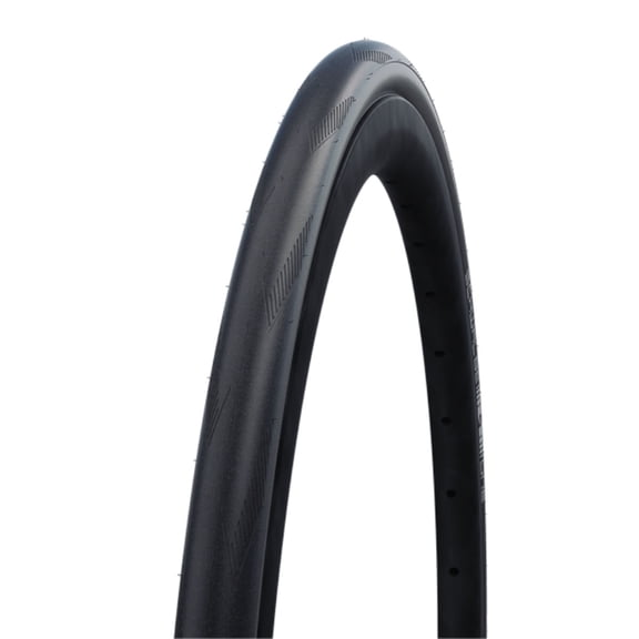 Schwalbe One HS462A RaceGuard Addix Tube Type Folding Bicycle Tire (Black - 650 x 23C)
