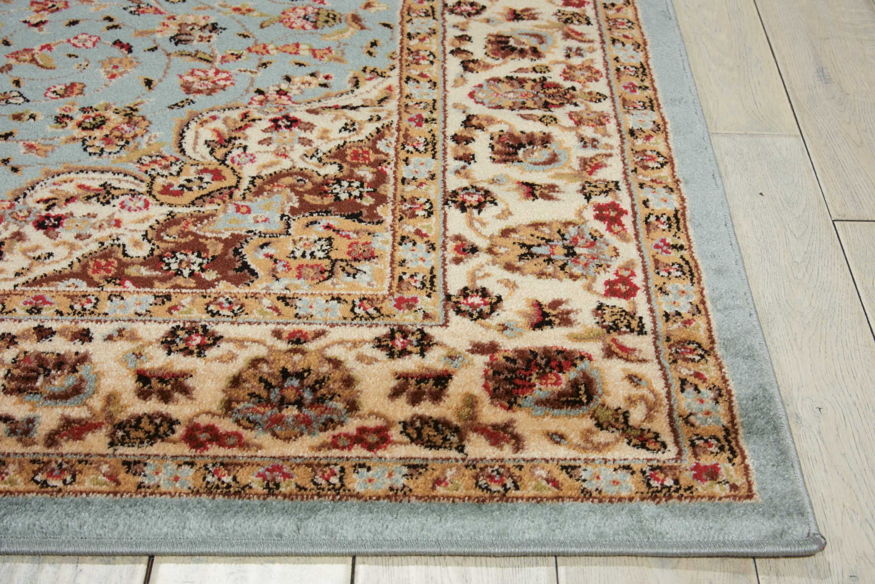 Nourison Delano Persian Blue 3'11" x 5'11" Area Rug, (4x6)
