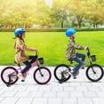 thumbnail image 4 of Costway Vélo pour Enfant de 18 Pouces avec Roues Stabilisatrices, Guidon et Selle Réglables, Frein à Main, Argent, 4 of 10