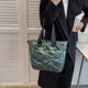 thumbnail image 5 of Bolsa bandolera informal acolchado para mujer, de mano de algodón sólido acolchado para el trabajo escolar Tmvgtek Para Estrenar, 5 of 9