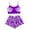 Purple, variant on Yuncity Womens Halloween Pajama Set 2 Piece Funny Print Summer Sleeveless Cami Top With Shorts Pjs Sleepwear Loungewear Nightwear,Size S-Xl Blue