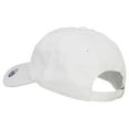 thumbnail image 3 of Montana State Flag Map Embroidered Unstructured Washed Cap - White OSFM, 3 of 5