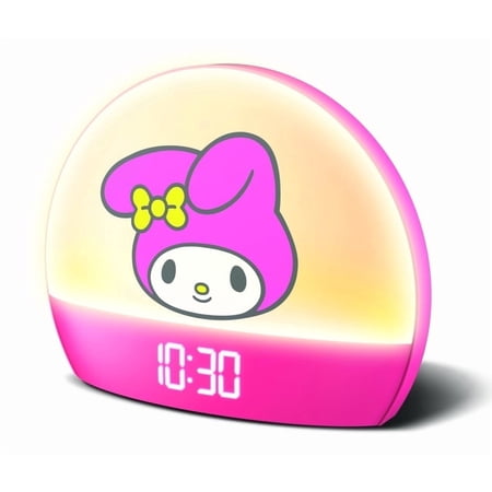 Hello Kitty Sunrise Alarm Clock Multicolor Lights, USB Charging, LED Display, and Snooze Function photo Hello Kitty Sunrise Alarm Clock Multicolor Lights, USB Charging, LED Display, and Snooze Function