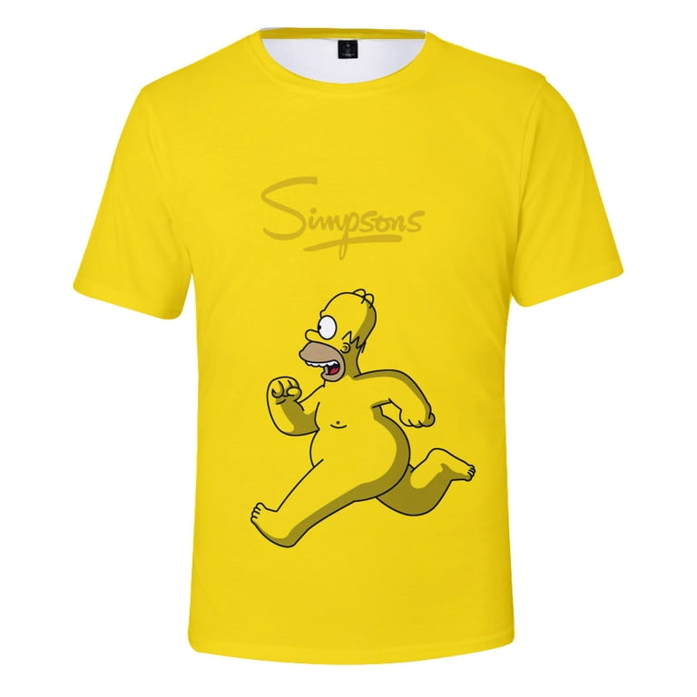 The Simpsons Bart Simpson Rude Mouth Mengen Summer T shirt