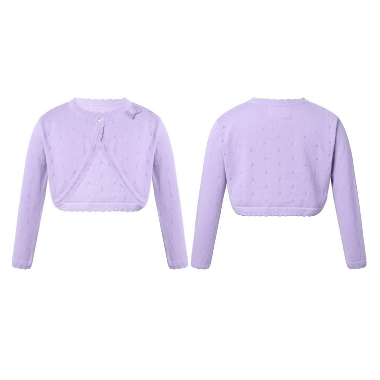 Girls purple hotsell shrug