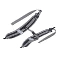 thumbnail image 4 of Correas ajustables para el hombro Nikou para mochilas de nailon negro y gris, 4 of 15