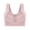 Pink, variant on Womens Bras Comfortable Bra Lace Seamless Breathable Push-Up Full Cup Exposure Underwear Daily Bra 4XL