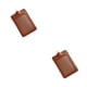 thumbnail image 3 of Tholdsy 10 piezas de funda para tarjeta de identificación, carcasa protectora informal de negocios, funda para tarjetas de autobús Vertical/Marrón 2piezas, 3 of 6
