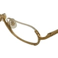 thumbnail image 2 of Laura Ashley Womens Ophthalmic Rimless Rectangle Eyeglass Frames Gold 52mm, 2 of 8