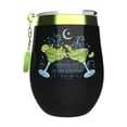 thumbnail image 4 of Practical Magic 2 Wine Tumbler with Charm Set of 2, Stemless Movie Inspired Drink Cups with Lids and Lime Slice Charms, Novelty Beverage Cups for Movie Night Party Gift, 4 of 4