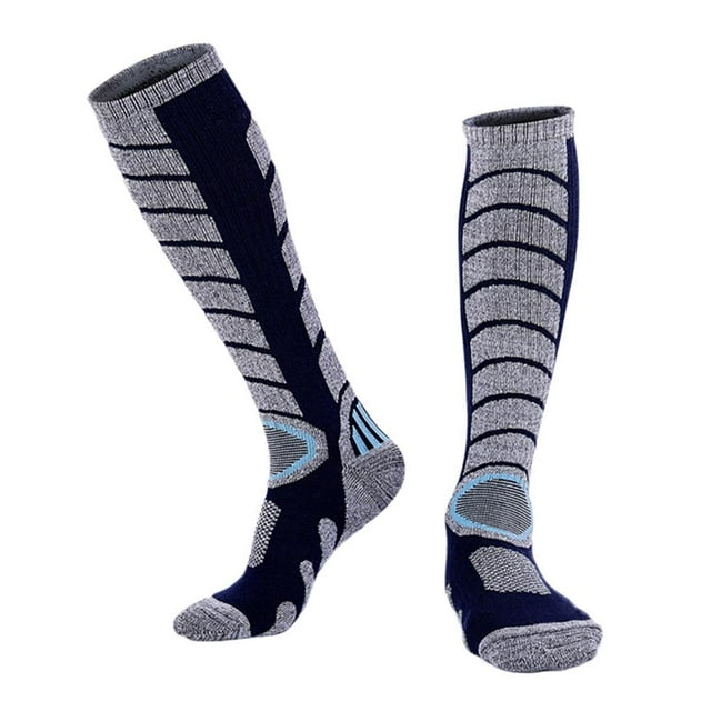 Calcetines de esquí Baoblaze para hombre invierno gris