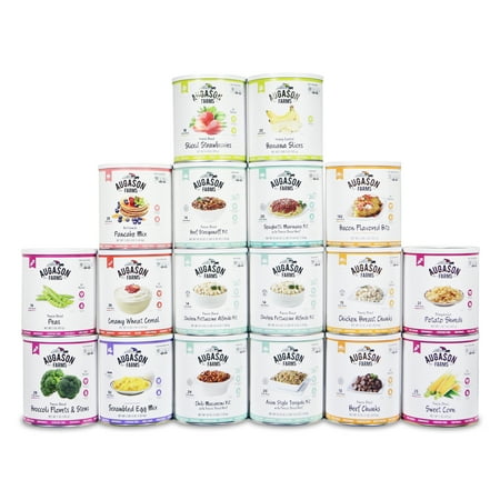Augason Farms Simply Meal Pack Emergency Food Storage 18 Can Kit