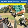 thumbnail image 2 of Limpiador de palos de golf Lovegoo 3 en 1 con afilador de ranuras de agua, 2 of 7