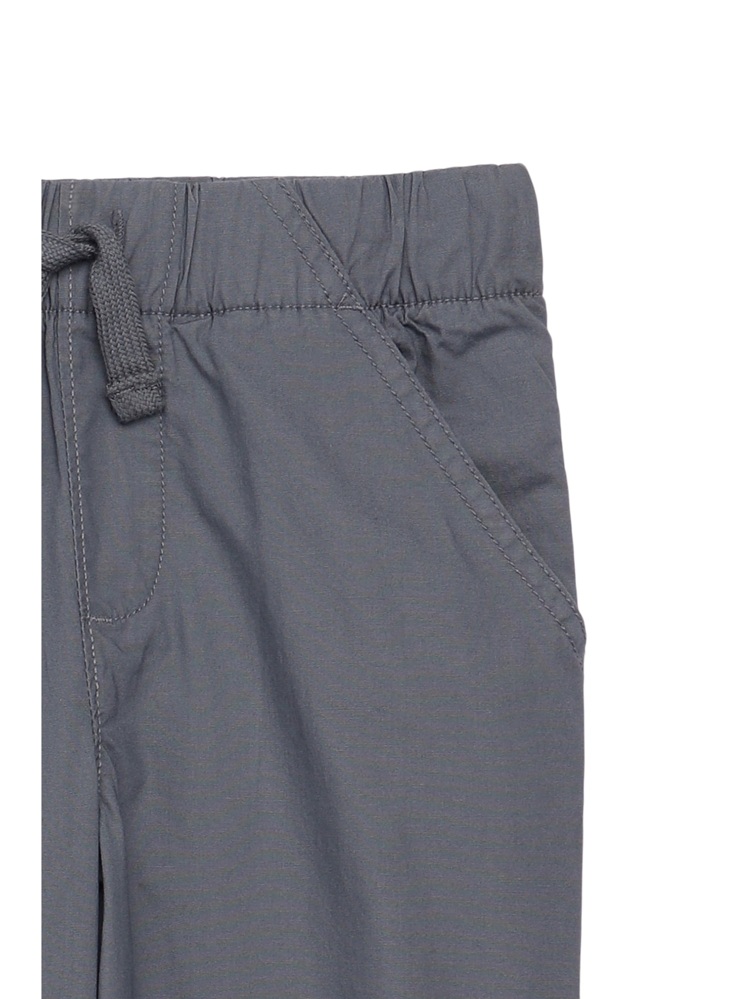 Wonder Nation Little Boys Jogger Pants, 2-Pack, Size 4-10