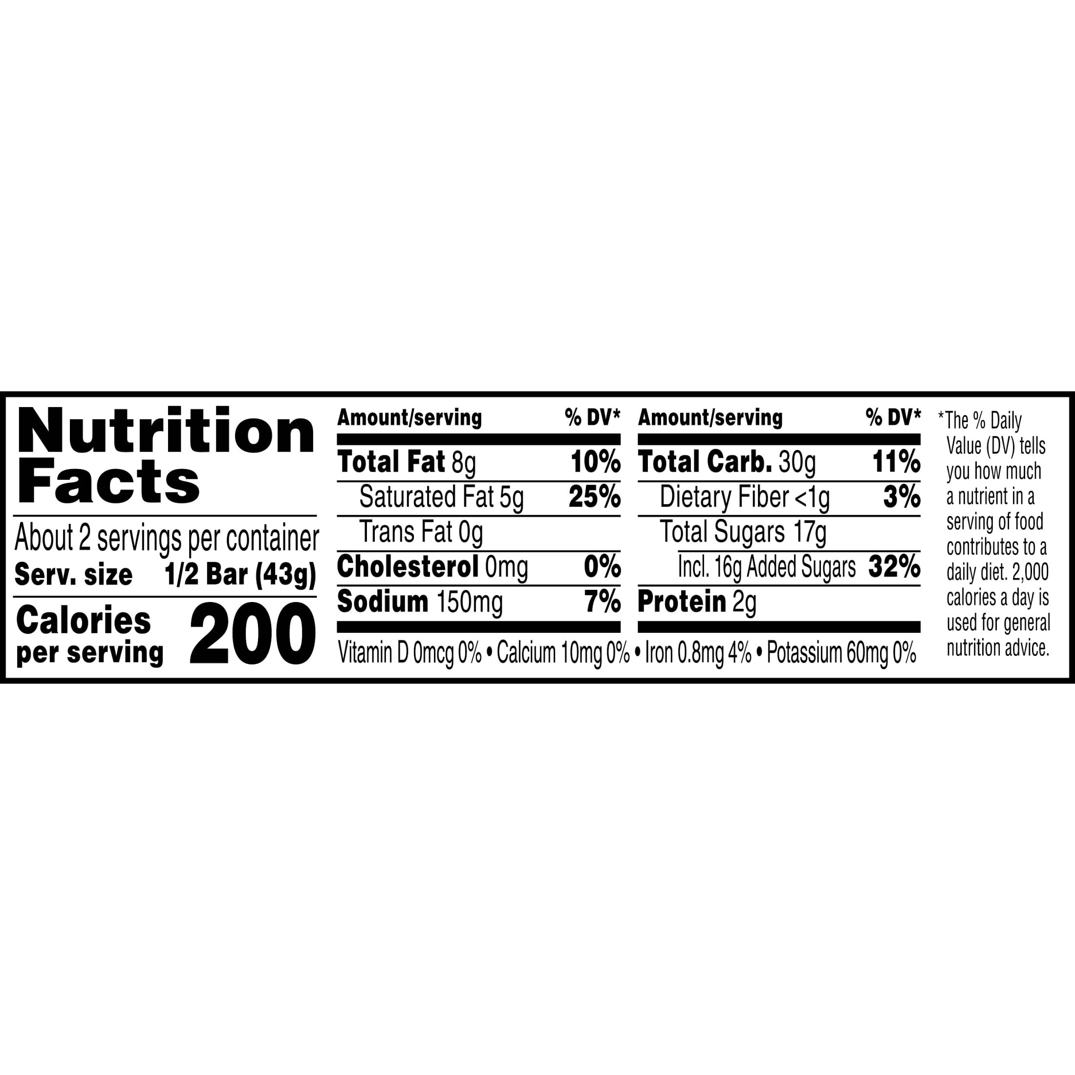 Rice Krispies Treats Mega Bars Double Chocolatey Chunk Chewy Marshmallow Snack Bars, Kids Snacks, 3 oz