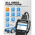 OBD2 Scanner TOPDON AL600 Car Diagnostic Scan Tool ABS SRS Code Reader