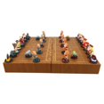 thumbnail image 1 of Juego De Ajedrez De Madera Plegable, Regalos Chinos Antiguos Del Juguete Del Juego De Mesa De La Estatuilla Zulema tablero de piezas de ajedrez, 1 of 8