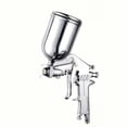 thumbnail image 2 of Pistola pulverizadora de pintura neumática F‑75 de alta atomización para recubrimientos automotrices, para muebles, con depósito superior., 2 of 6