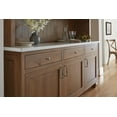 thumbnail image 3 of Amerock Granby 5-1/16 inch Center-to-Center Satin Nickel Cabinet Pull, 25 Pack, 3 of 4