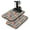 White-221, variant on Flower Pattern Coffee Bar Mat 2-Pack - Floral Green Aesthetic Absorbent Non-Slip Mat for Espresso Machine, Multi-Purpose Countertop Protector with 4-Layer Waterproof Design