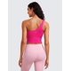 thumbnail image 2 of Sostén CRZ YOGA Butterluxe con una sola tira, con relleno, rosa XL, 2 of 5
