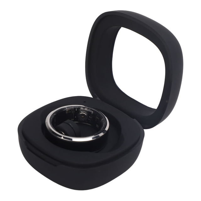 Smart Ring, Sleep Tracking Wearable Ring, Multifunctional Fitness Tracker with Charging Case, Motion Sensing Game Ring Exercise Ring for Exercise,