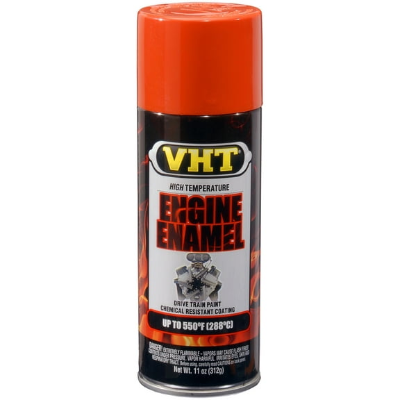VHT SP120 VHT Engine Enamel; Chrysler Hemi-Orange; 11 oz. Aerosol;